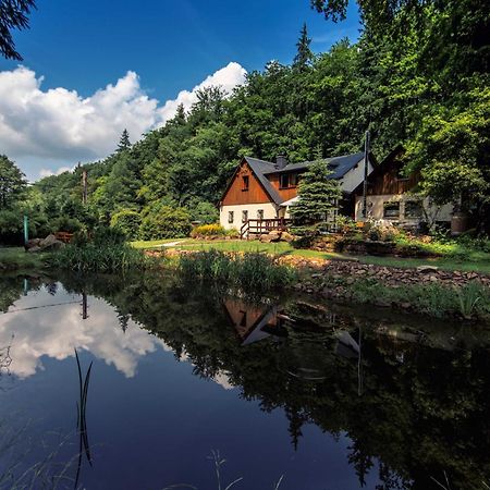 Ferienhaus Jaegerhaus Oppach Alleinlage Mit See Villa Exterior photo