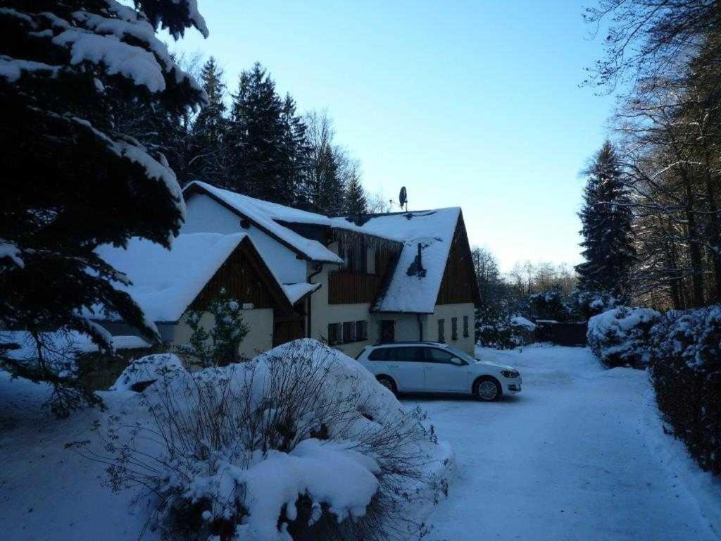 Ferienhaus Jaegerhaus Oppach Alleinlage Mit See Villa Exterior photo